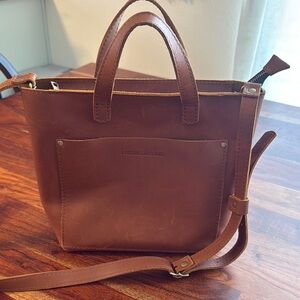 Portland Leather Goods Brown Tote Bag